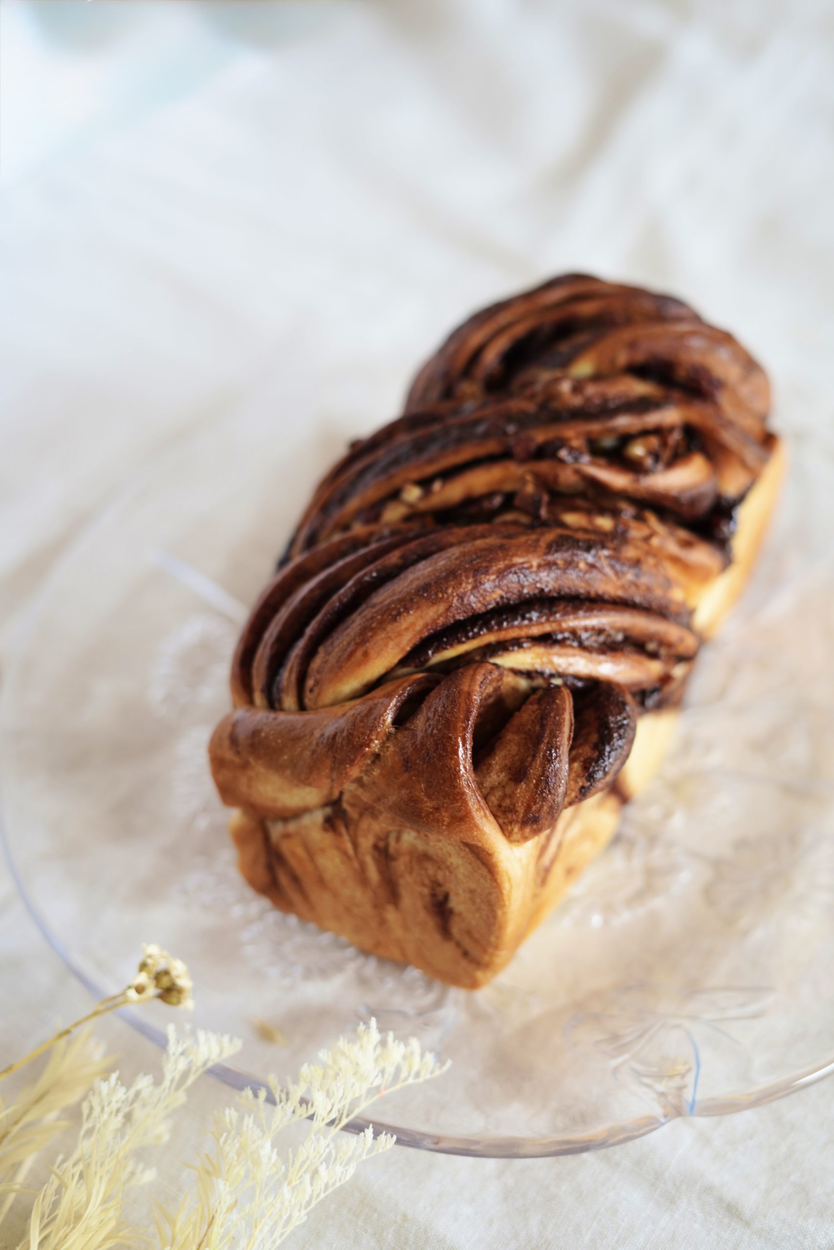 チョコレートバブカの編み模様